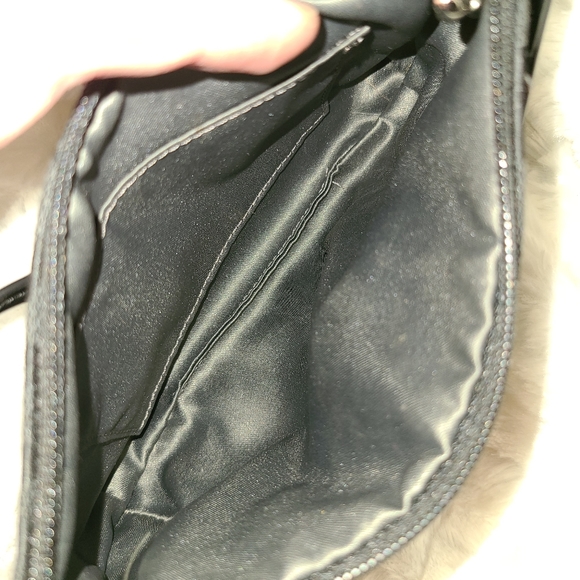 Coach Park Signature Medium Black Fabric Wristlet - Picture 5 of 6